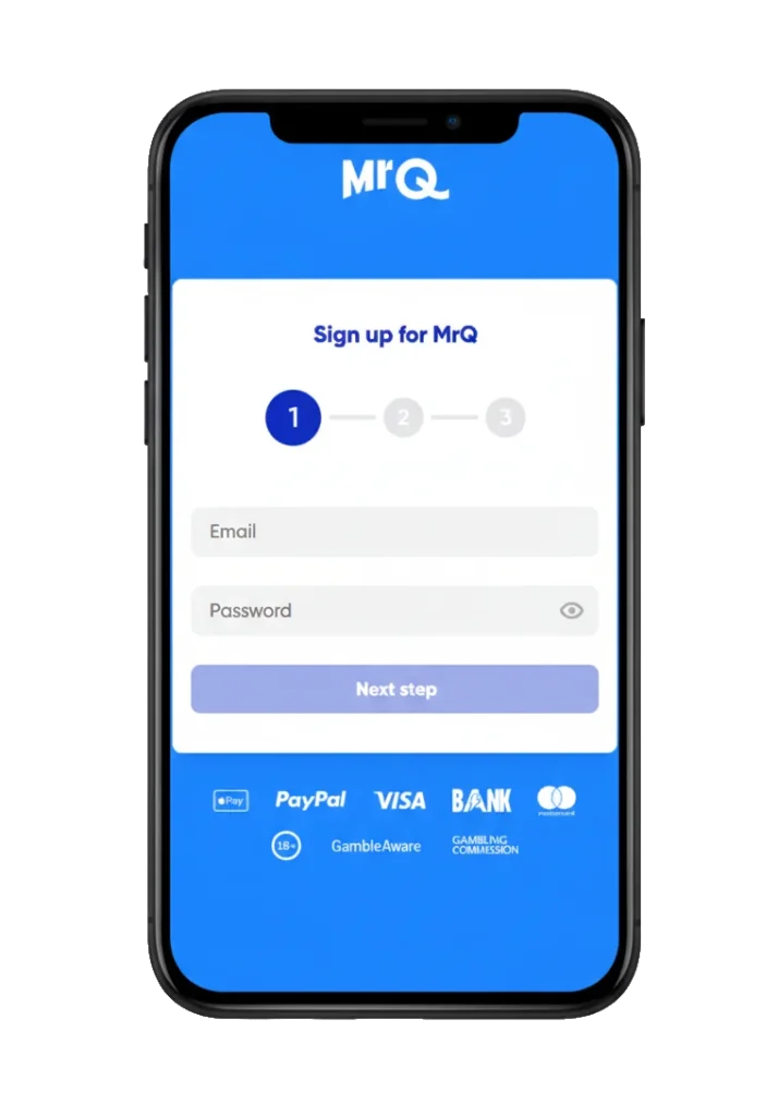 Mr Q Login Form